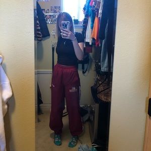Nike track pants (bulldogs)